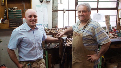 Schäfter ,ario Tucci, stockmaker